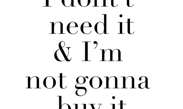 TAG “Tanto non lo comprerò mai”