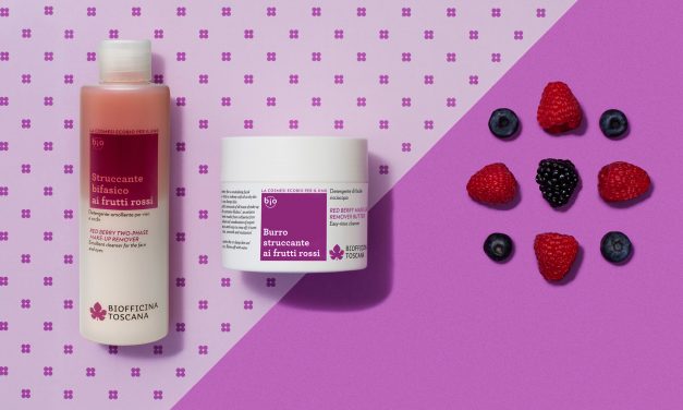 Biofficina Toscana lancia due nuovi struccanti ai frutti rossi