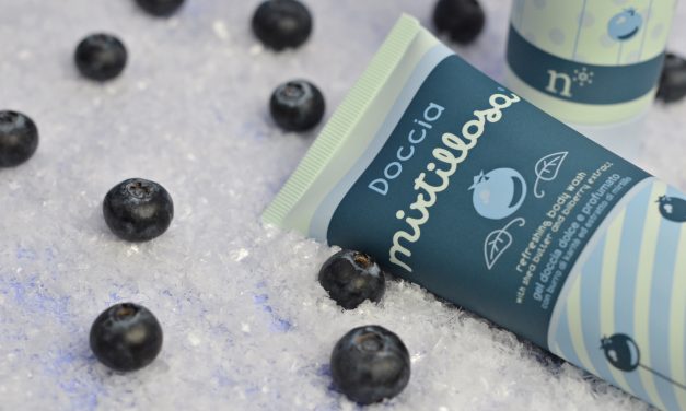 Una Doccia Mirtillosa con Neve Cosmetics