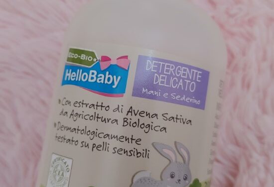Detergente delicato Mani e Sederino Hello Baby | Recensione