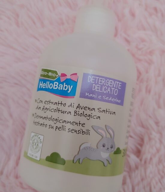 Detergente delicato Mani e Sederino Hello Baby | Recensione